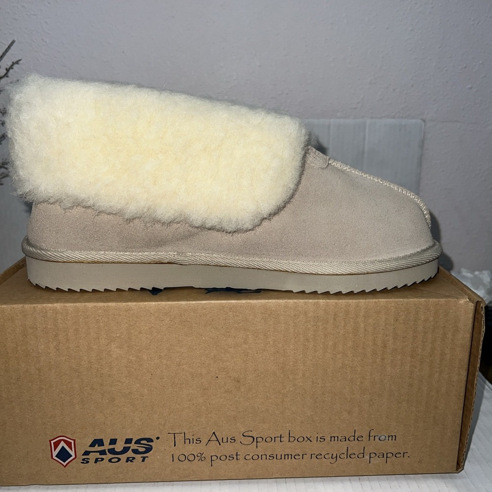 AUS Sport Tanami Sand Color Wool Woman's Shoes From Australia size 11‎ - Picture 9 of 15